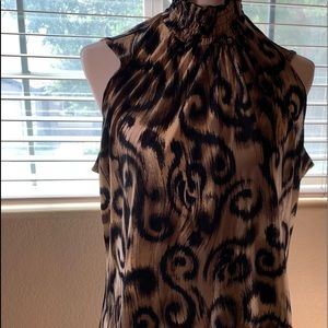 SereNade NY Tan and black top